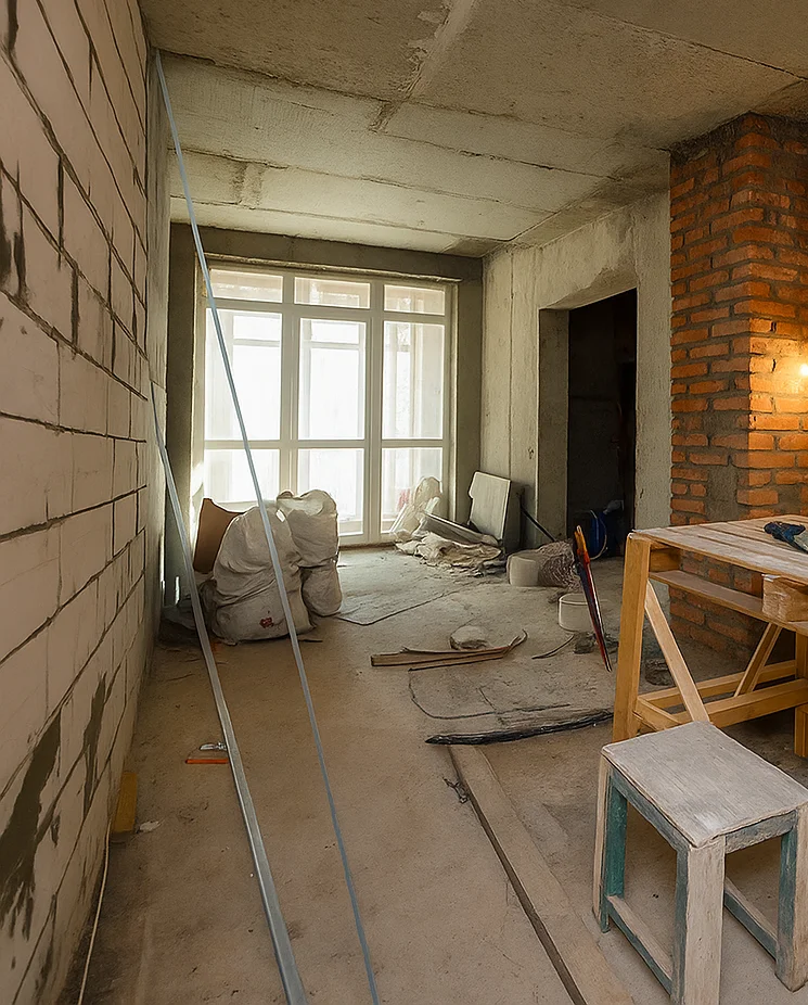 Vilă modernă Băneasa înainte de consolidare